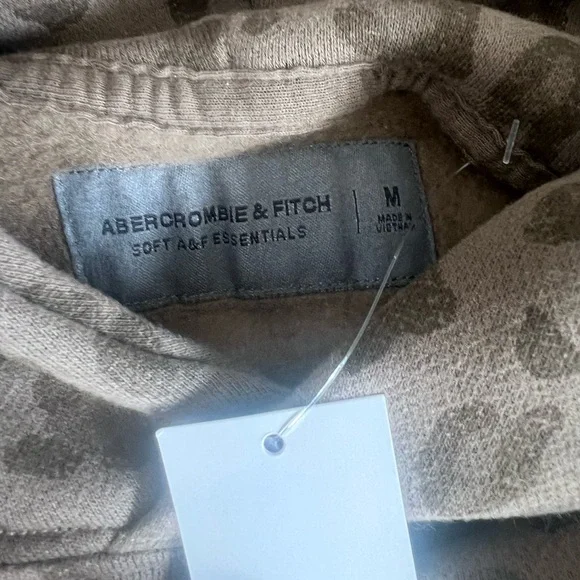 NWT Abercrombie Essential Popover Hoodie Sz Medium - Picture 9 of 12